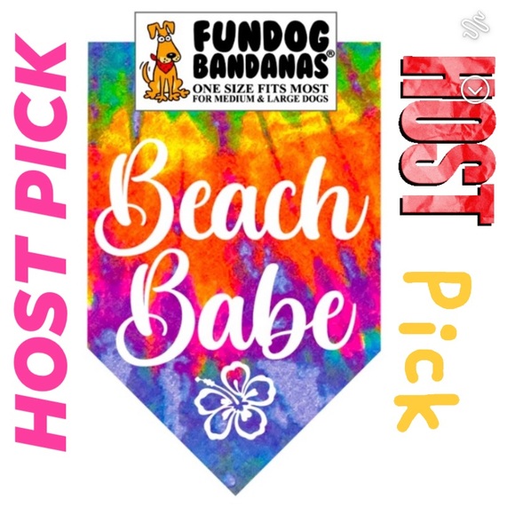 FUNDOG BANDANA 100% COTTON for medium large dog NWT - Picture 1 of 9